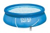 Piscina family gigant, Easy Set, Intex 56414, 457 x 91cm, cu pompa filtrare si scara, 10680 litri
