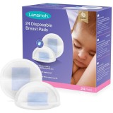 Lansinoh Breastfeeding Disposable Breast Pads inserții de unică folosință pentru sutien 24 buc