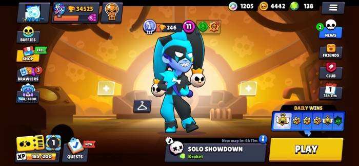 VAND CONT BRAWL STARS 34k TOROFEE , 77 BRAWLERI | Okazii.ro