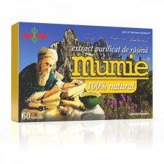 Extract purificat de rasina Mumie, 60 tablete, Damar