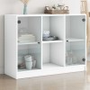 VidaXL Dulap, alb, 102x37x75,5 cm, lemn prelucrat 3295871