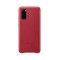 HUSA Smartphone Samsung, pt Galaxy S20, tip back cover (protectie spate), piele, ultrasubtire, rosu, &quot;EF-VG980LREGEU&quot;