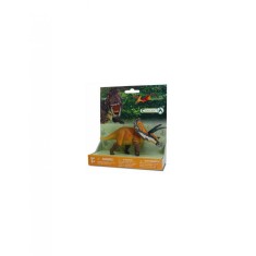Figurina pe platforma dinozaur Torosaurus pictata manual XSPP Collecta