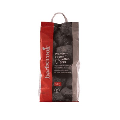 Carbuni brichetati PREMIUM de nuca de cocos 5kg, Barbecook Essential GrillCooking foto
