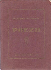 POEZII - MAXIMILIAN COSTIN foto