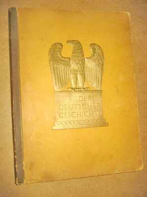 A245-Album reclame tigarete vechi Istoria Germaniei 1936 in imagini foto. foto