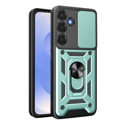 Husa pentru Samsung Galaxy S25 S931, Techsuit, CamShield, Verde foto