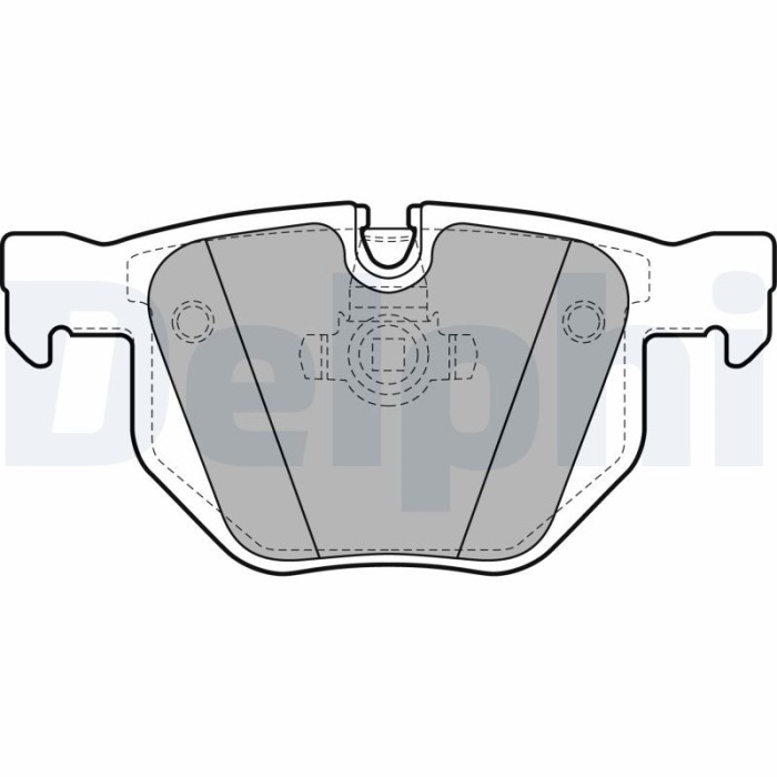 DELPHI LP1927 set placute frana,frana disc