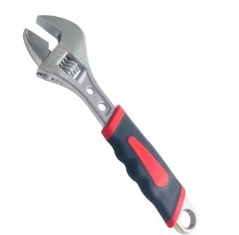 Cheie reglabila 310mm x 40mm, otel carbon forjat, coada tip agatatoare foto