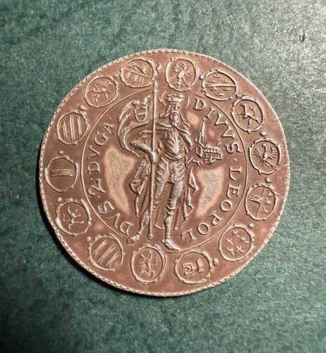 Taler jeton tip Tirol 1642
