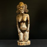 Statuetă africană din lemn, figură feminină &ndash; Africa