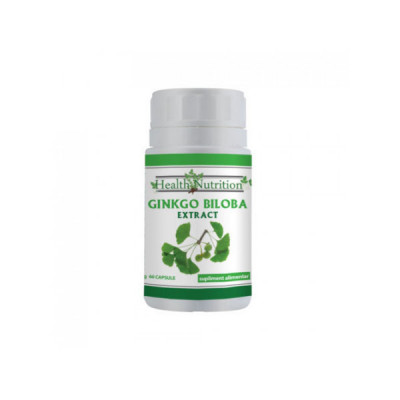 Ginkgo Biloba Extract 60 tablete Health Nutrition foto
