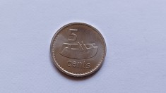 FIJI -5 Cents 2010-UNC foto