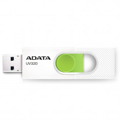 Memorie USB ADATA UV320 32GB USB 3.1 White Green foto