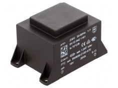Transformator &icirc;ncapsulat 20VA 230V AC 18V 1112mA PCB