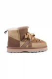 Emu Australia cizme de iarnă Blurred Micro Patchwork culoarea maro, W13195