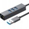 Adaptor Usb Ethernet Adaptor Card De Rețea Lan Hub Usb Gigabit Rj45