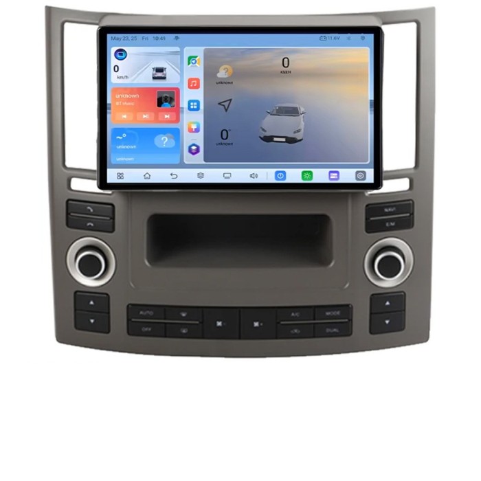 Navigatie Infiniti FX45 2007-2009 Android ecran Qled 2K Octa core 8+128 fx45-old+EDT-E409V3 CarStore Technology