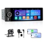 Cumpara ieftin Player Auto Universal 6.36 Inch cu Apple CarPlay și Android Auto Wireless +