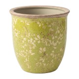 Cumpara ieftin Ghiveci flori ceramica multicolora Summer &Oslash; 15x15 cm