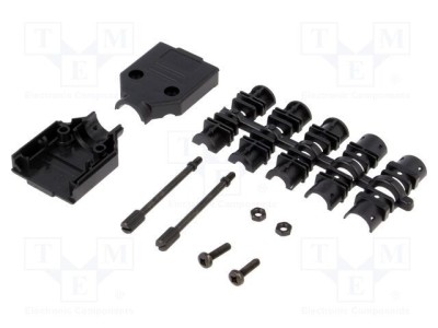 Carcasă pentru conectori D-Sub 9pin și D-Sub HD 15pin ENCITECH foto