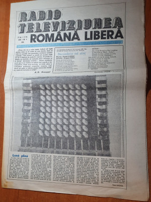radio televiziunea romana 29 ianuarie-4 februarie 1990-decembrie cel sfant foto