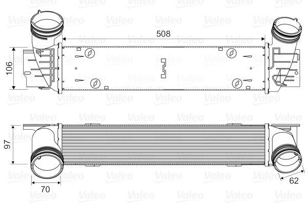 Valeo Intercooler, compresor