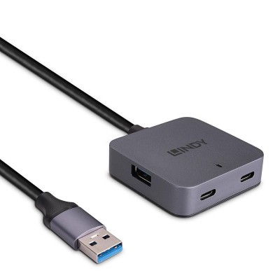 Hub Lindy 4 Port USB 3.0 5m foto