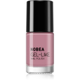 NOBEA Day-to-Day Gel-like Nail Polish lac de unghii cu efect de gel culoare Rouge #N03 6 ml