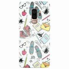 Husa silicon pentru Samsung S9 Plus, School