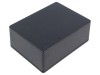 Carcasă universală ABS neagră 82x110x44mm