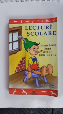 LECTURI SCOLARE ANTOLOGIE DE TEXTE LITERARE AUXILIARE CLASA A II A foto