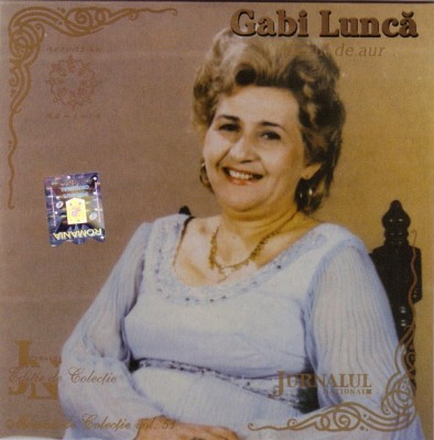 CD Gabi Luncă &amp;lrm;&amp;ndash; Discul De Aur foto