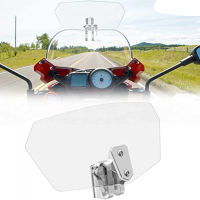 Deflector parbriz moto universal chopper/cruiser/touring/bobber foto