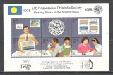Palau.1988 Expozitia filatelica PRAGA-Bl. DZ.23