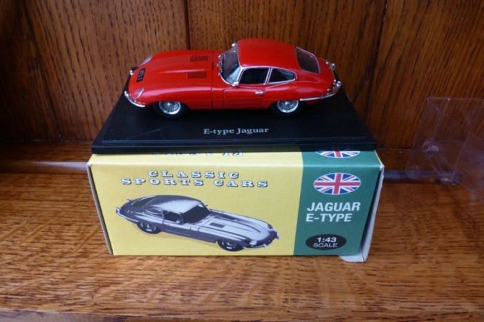 bnk jc Jaguar E-Type - Atlas Edition - 1/43
