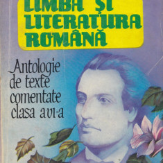 Boatca, M. s. a. - LIMBA SI LITERATURA ROMANA CLASA A VI-A. ANTOLOGIE DE TEXTE