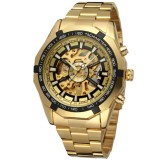 Ceas mecanic T-Winner Automatic Clasic Fashion Auriu