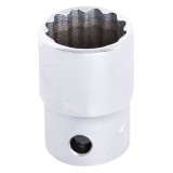 Unior 190/1 12P-H - Capat cheie tubulara cu profil hexagonal interior 12 laturi 18 mm 1/2 inch