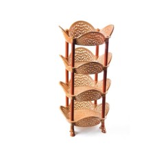 Organizator universal fructe si legume, bucatarie, balcon 4 rafturi foto
