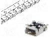 Conector USB B mini, {{Montare mecanica}}, ECE - ESB34101002Z foto