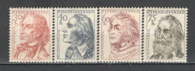 Cehoslovacia.1955 Scriitori XC.243 foto