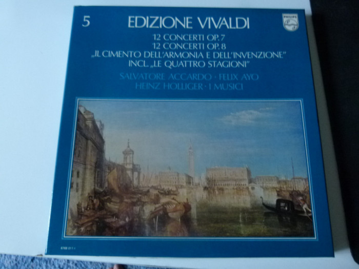 Il cimento dell armonia e dell inventione - Vivaldi, Salvatore Accardo , 5 vinil