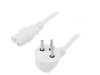 Cablu Alimentare IEC C13 3x0,75mm2 Ștecăr &icirc;n Unghi PVC