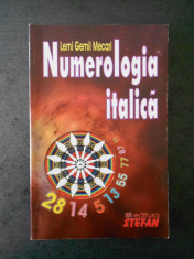 LEMI GEMIL MECARI - NUMEROLOGIA ITALICA foto