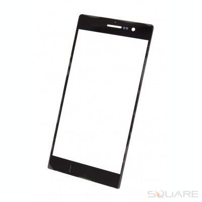Geam Sticla Huawei Ascend P7, Black foto