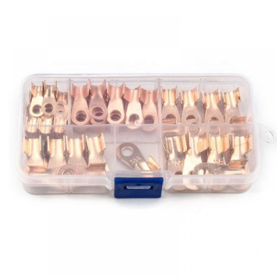 Set papuci conectori electrici, 80 piese, cupru foto