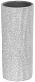 Vaza decorativa gri din dolomit MagicHome, 10,2 x 10,2 x 23,1 cm
