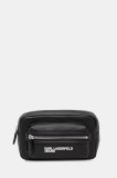 Karl Lagerfeld Jeans borsetă culoarea negru, A4M30317