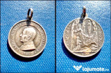 6370-Medalii catolice vechi alama argintata sau fara. Pret pe bucata la alegere.